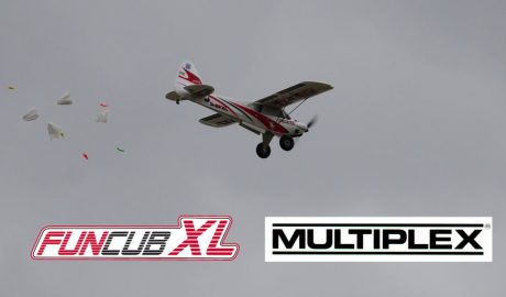 Erstflug Fun Cub XL von Multiplex