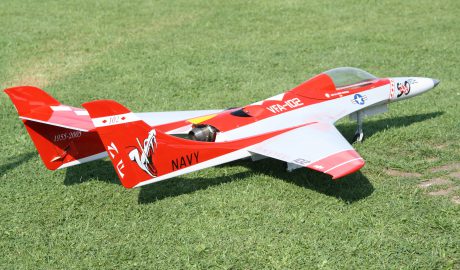Feibao Velox mit Jet Cat P90RXi = 418 km/h